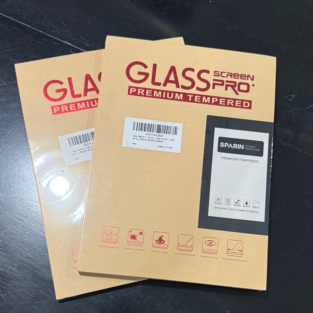 SPARIN Premium Tempered Glass Screen Protector iPad 9.7” / iPad Pro 9.7”